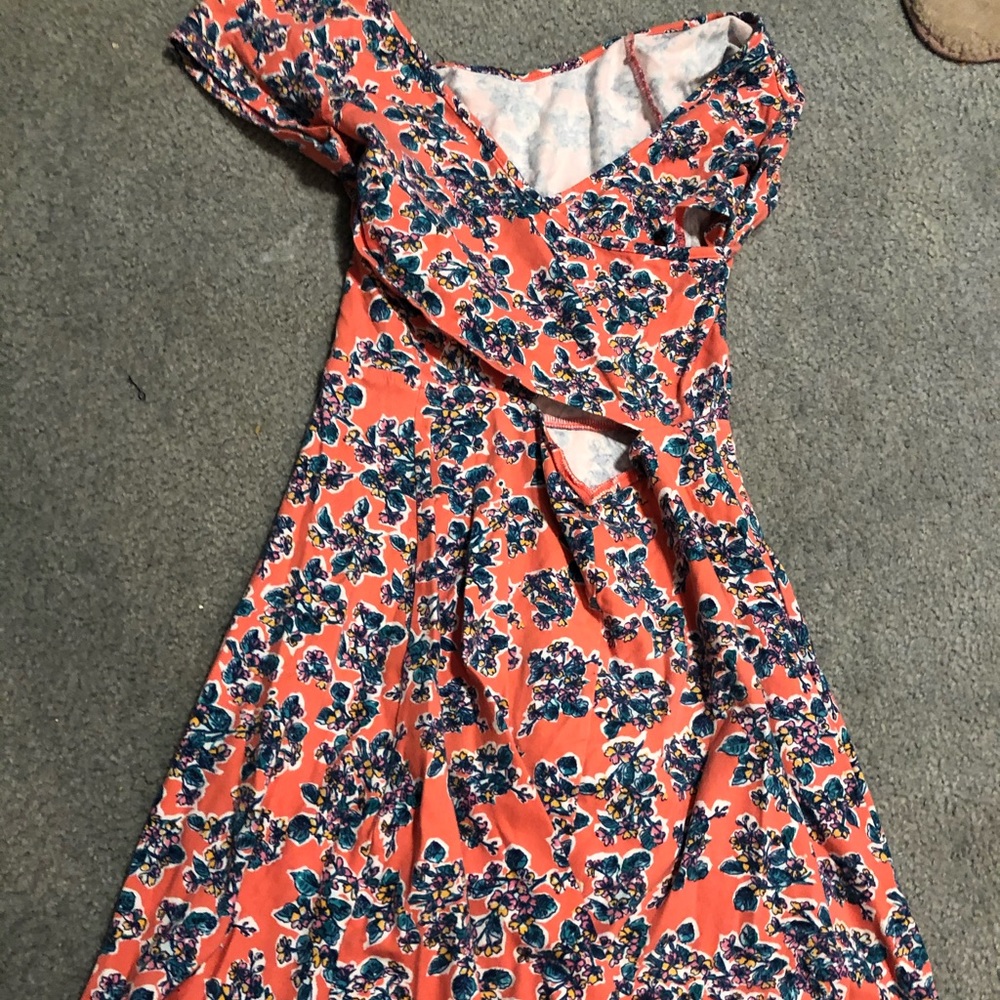 Cute open back dress